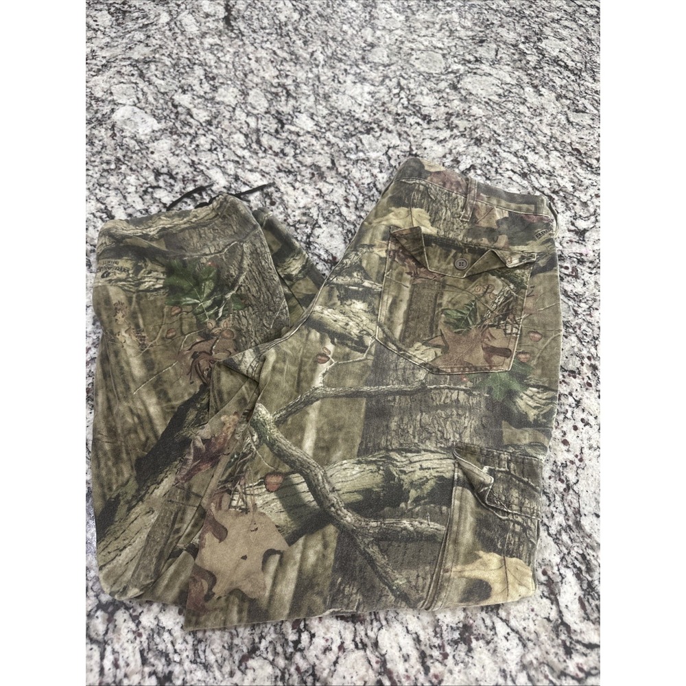 Mossy Oak Break-Up Infinity Camouflage Cargo Hunting Men Size L 36x30